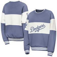 Youth Outerstuff  Blue Los Angeles Dodgers Ultimate Pastels On Base Sweatshirt