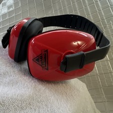 Monster Jam Red Over-Ear Industrial Ear Muffs Hearing Protection