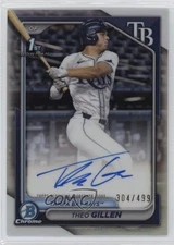 2024 Bowman Draft Chrome Prospect Auto Refractor /499 Theo Gillen #CPA-TG Auto