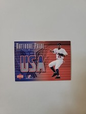 2003 Upper Deck Baseball Rickie Weeks National Pride Jersey Patch SD2772