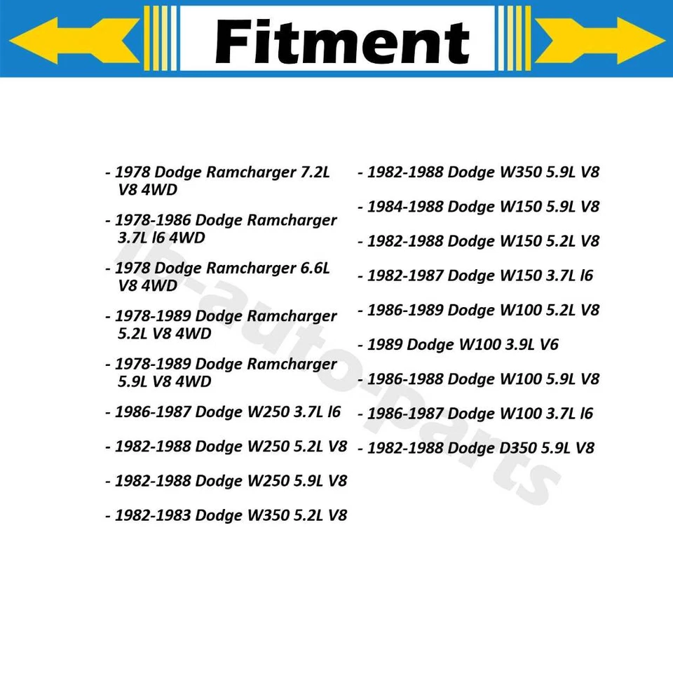 Manguera de línea de freno central trasero Raybestos para Dodge D100 1986 1987 1988 1989 Foto 2 de 4