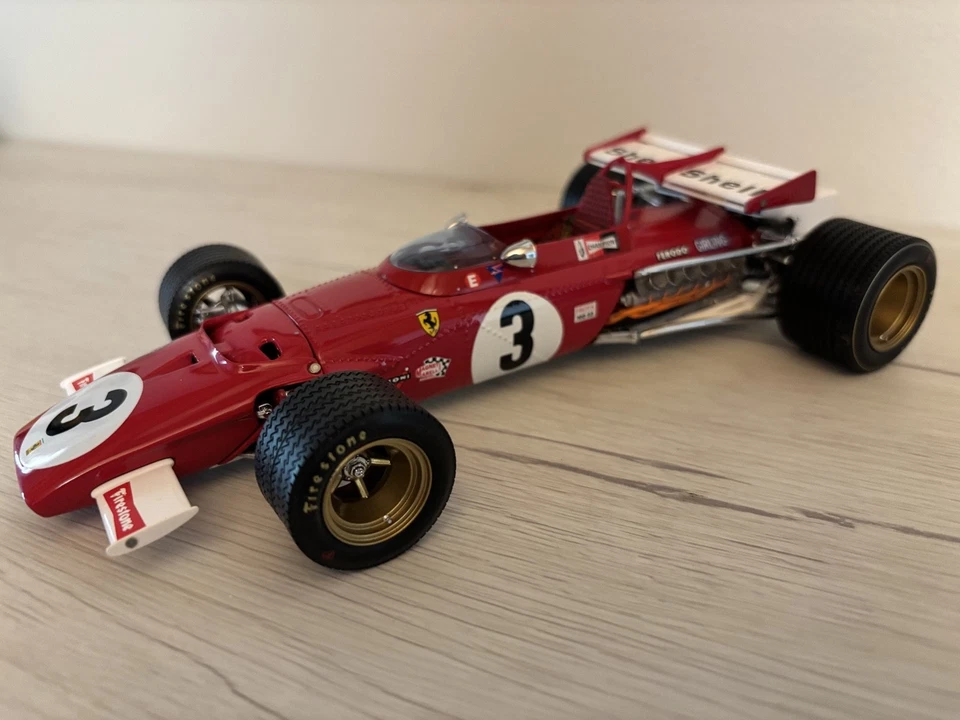 Exoto scala 1/18 pressofuso - cod. 97060 Ferrari 312B GP #3-Jacky Ickx - Immagine 2 di 4