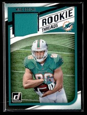 2018 Donruss #37 Mike Gesicki jersey card Miami Dolphins