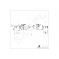 Cardan Skoda FAVORIT