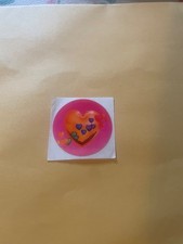 Vintage 1980s Lisa Frank Hearts Sticker