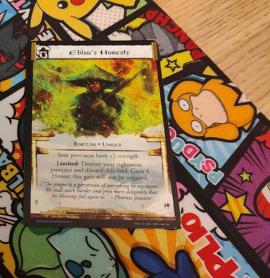 L5R CCG TCG. Legenden der fünf Ringe: Ebisus Ehrlichkeit