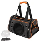 Large Cat Carrier Backpack Ventilated Pet Travel Bag Handheld