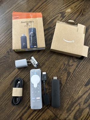 New OB Amazon Fire TV Stick 4K  Streaming Device w/ Alexa Voice Remote Brand