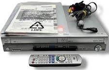 Panasonic DMR-EH75V DVD/VCR/HDD Recorder/DVR/Player w/ Remote  Power Cord Works