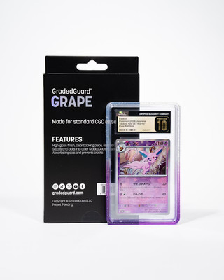 GradedGuard CGC Grape Limited Edition Graded Guard Case Protector IN HAND