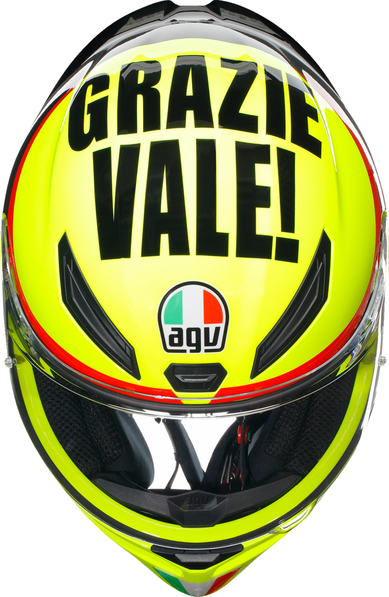 AGV K1 S Grazie Vale Yellow Unisex Adult Motorcycle Street Full