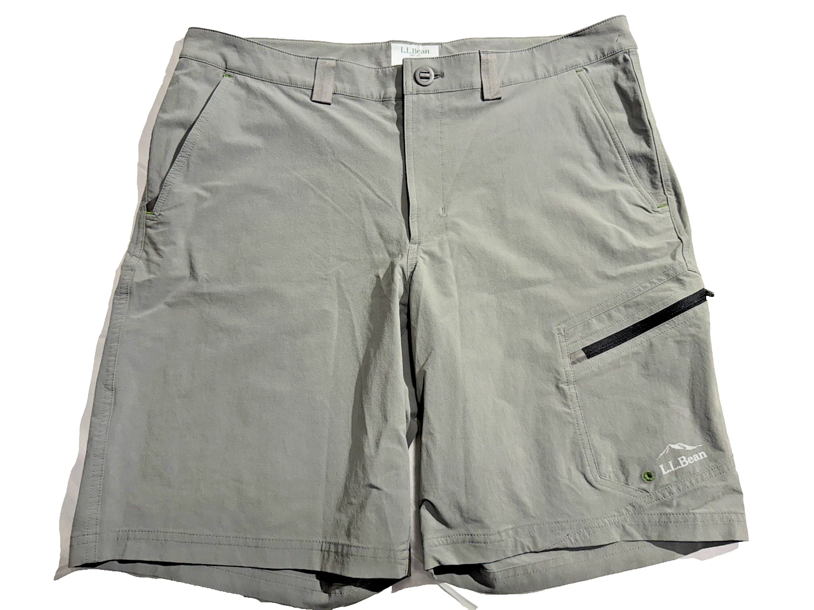 L.L. Bean Men's Hiking Outdoor Shorts 36Wx10 501054 Dark Gray Great Condition