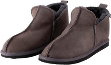 Shepherd Mens Anton Luxury 100% Real Sheepskin - Bootie  Style Slipper
