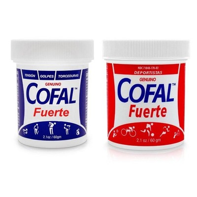 Non Greasy Cofal Fuerte Genuine for Muscular Pain, Arthritis, Back