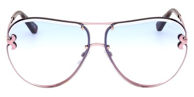 Emilio Pucci EP0217 Women Sunglasses Shiny Light Pink  66mm New & Authentic
