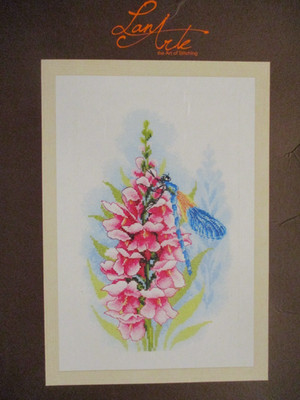 NEW Lanarte DRAGONFLY'S TREASURE Cross Stitch Kit