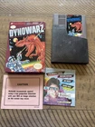 Dynowarz - Box and Cart- Nintendo Nes Tested