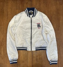 Polo Rugby Full Zip Track Jacket Youth Medium Vintage Y2K