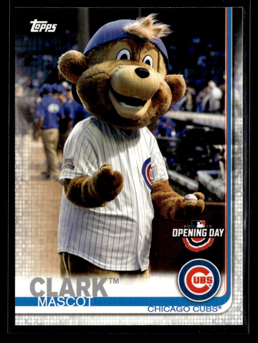 2019 Topps Opening Day Mascots #M-3 Clark G031