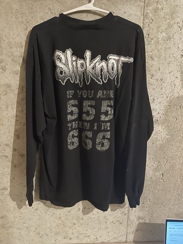 Slipknot 2001 Vintage Heretic Langarmshirt 555 666 XL - Bild 2 von 6