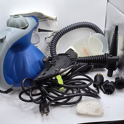 Scunci ProSteam Portable Household Steamer Model PS3888 Blue Works