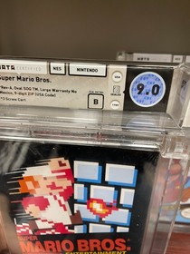 Super Mario Bros. 1, 2 AND 3 Graded WATA 9.0, WATA 8.5 and VGA 85