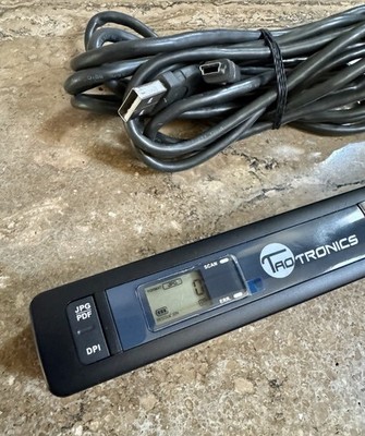 TaoTronics Cordless Handheld Scanner   model: TT-DS001   Runs On 2 AA Batteries