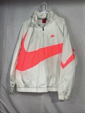 NIKE SPORTSWEAR ANORAK WINDBREAKER AJ1404-122 Retro 1980s Neon - See Photos