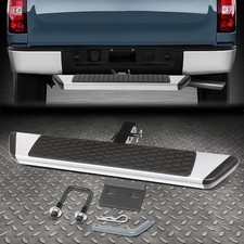 For 2 Receiver Trailer Towing Hitch Step Bar Guard 36 Wide X 5.5 Long Silver For 2 Receiver Trailer Towing Hitch Step Bar Guard 36 Wide X 5.5 Long Silver