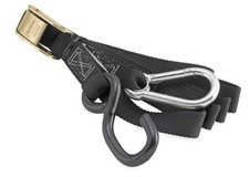 BikeMaster Carabineer Soft Hook Tie-Downs Bla...