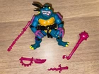 TMNT Vintage Slash Action Figure 1990 COMPLETE - Mustard Belly Yellow S Variant