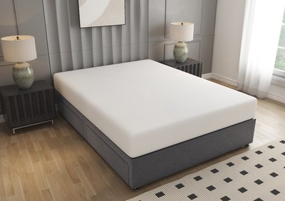 DOPPEL KING/GROSS MEMORY FOAM MATRATZE MITTELFEST RÜCKENPFLEGE ORTHOPÄDISCH 3 FUSS 4 FUSS 6 FUSS UK