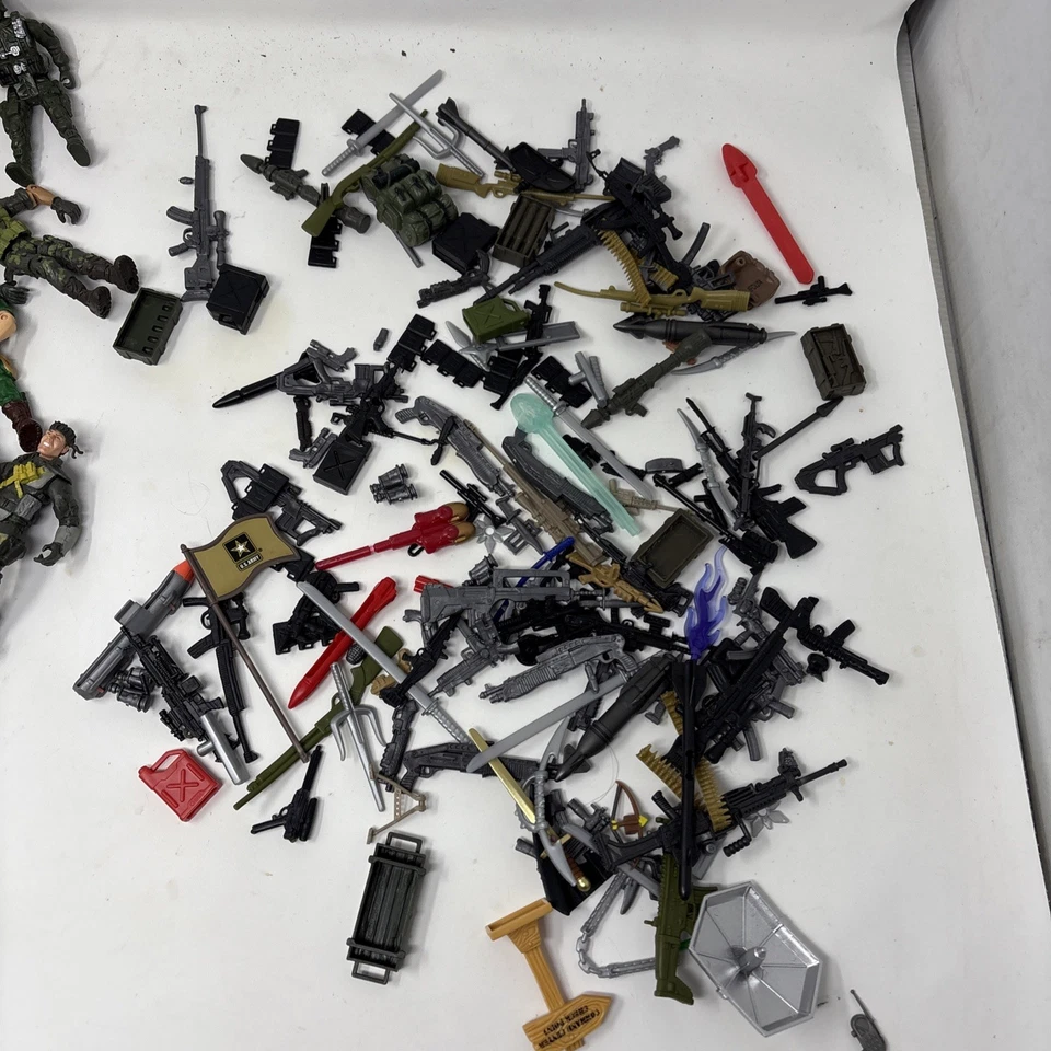 "30+ figuras de acción y accesorios Lanard & More The Corps Military Soldiers 4""" Foto 3 de 4