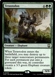 Terastodon 249 Rare Commander: Modern Horizons 3
