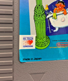 sesame street ABC nes cart only