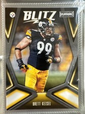 2019 Panini Playbook - Blitz Brett Keisel #8