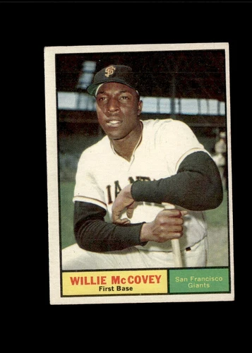 1961 Topps #517 Willie McCovey Giants HOF EXMT