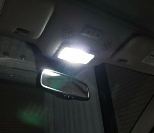 KIT LED INTERNI COMPLETO PER FIAT PANDA III PLAFONIERA + BAGAGLIAIO CANBUS 6000K - Immagine 2 di 3