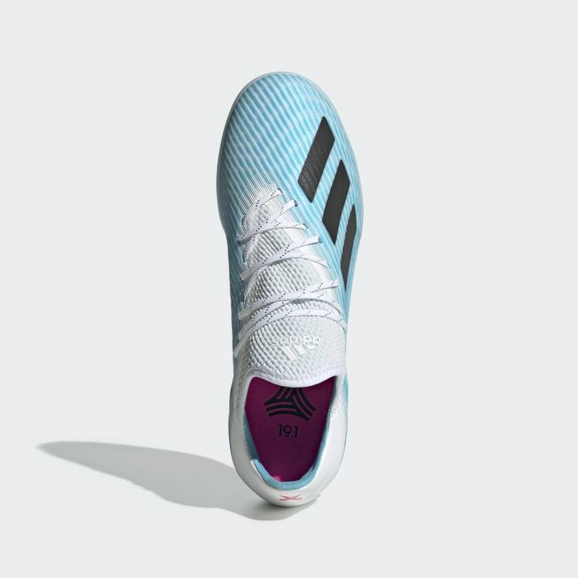 Adidas X 19.1 IN Mens Indoor Soccer Shoes Bright Cyan/Black Adidas X 19.1 IN Mens Indoor Soccer Shoes Bright Cyan/Black