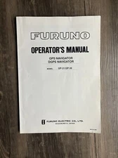 Furuno Gp-31 Gp-36 GPS Navigator Original Operator's  Manual