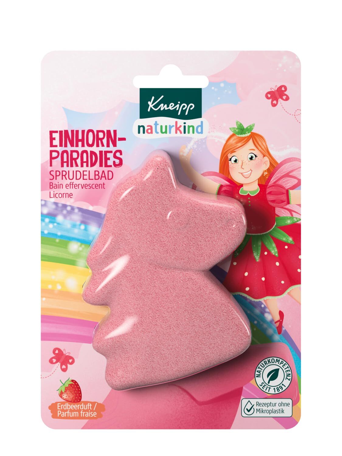 Kneipp Naturkind Einhornparadies Bubble Bagno per bambini, 85 g (j1I)