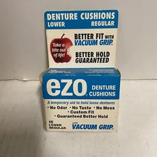Vintage Ezo Denture Cushions Lower
