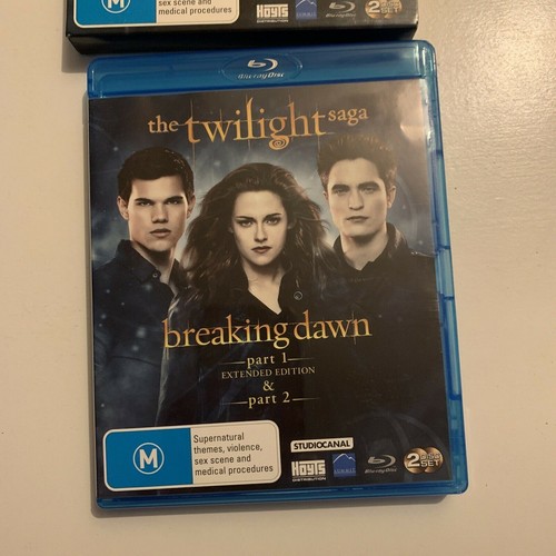 The Twilight Saga Bluray Movies: Eclipse / New Moon / Breaking Dawn Pt 1 & 2 - Picture 8 of 11