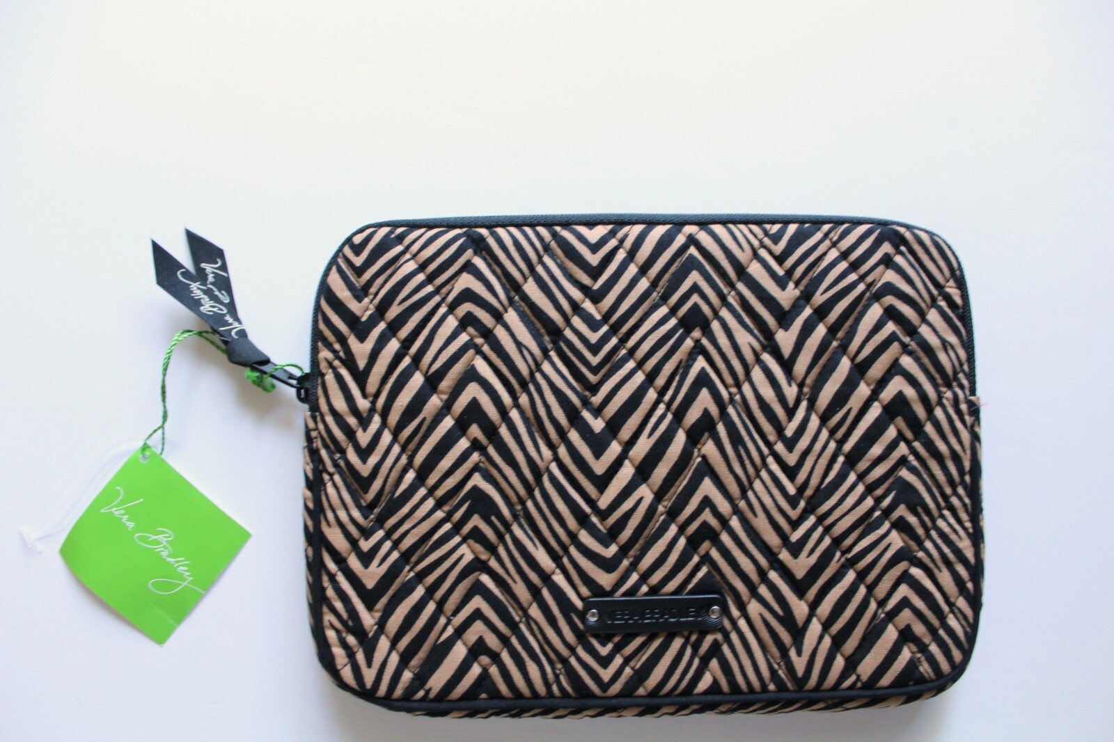 NEW Vera Bradley Padded E-Reader Sleeve Zebra 14361-713 Travel Case-image
