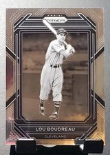 2023 Panini Prizm #295 Lou Boudreau GUARDIANS HOF'er baseball card⚾️NM/MT
