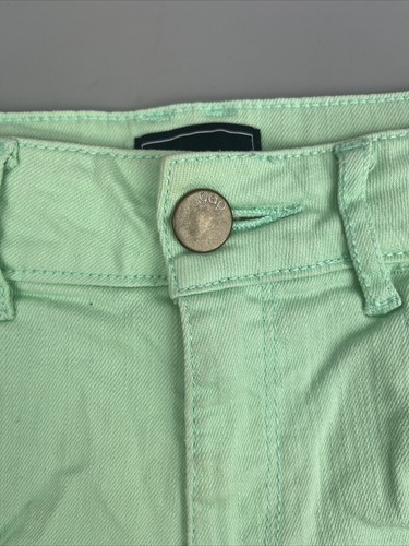 Gap Kids Jean Shorts Girls Size 12 Teal Regular Size - Picture 2 of 5
