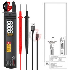 BSIDE Digital Clamp Meter DC AC100A Smart Ammeter Pliers Auto Multimeter Voltage