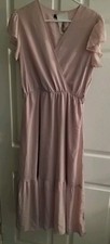 Womens Boho Dress Size M Pink