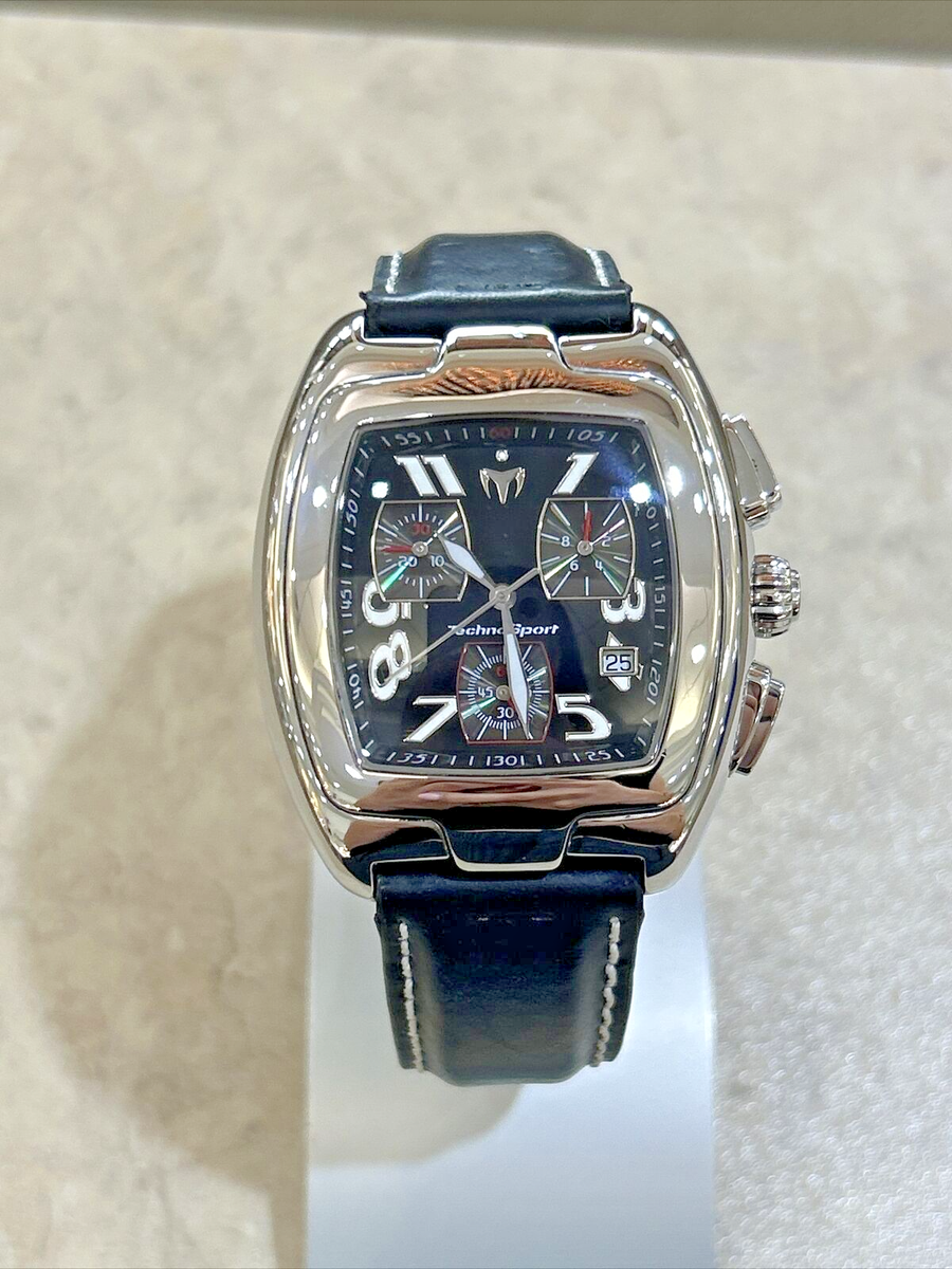 時計 TECHNOMARINE SPORT chronograph TMY02 New TechnoMarine Sport Chronograph Black Men's Watch | eBay