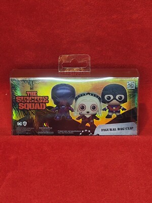 The Suicide Squad Walmart Exclusive Figural Bag Clip Set of 3 w/ Peacemaker